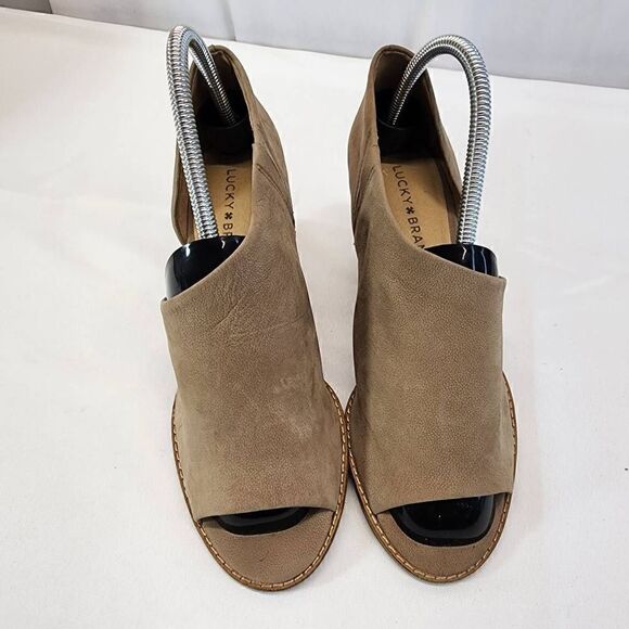 Lucky Brand Women's Jaxy Pump Tan Size 8.5 - Picture 6 of 8